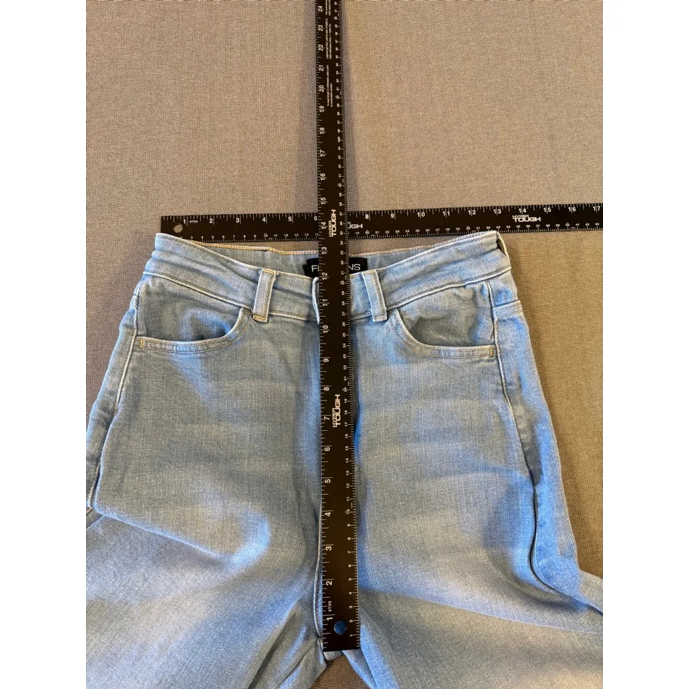Fitjeans Robinson Wide Denim Pants light wash size small - Picture 8 of 10